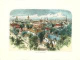 Milwaukee, 1873 Affiches par Alfred Rudolf Waud