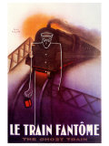 Le Train Fantome Prints by Paul Colin