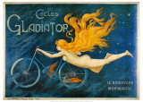 Cycles Gladiator Posters par Georges Massias