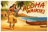 Aloha Waikiki Affiches