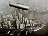 Zeppelin Over New York Posters