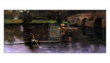The Bridge at Grez Kunstdrucke von Sir John Lavery