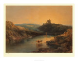 Castillo Norham Láminas por William Turner
