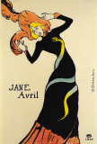 Jane Avril Kunst von Henri de Toulouse-Lautrec