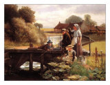 The Fishing Party Prints by G. Paterson