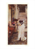 El santuario (caligrafía) Pósters por John William Waterhouse El santuario (caligrafía) Pósters por John William Waterhouse