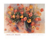 Tulipes Poster par Shirley Felts