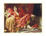 Leila, 1892 Lámina por Frank Bernard Dicksee Leila, 1892 Lámina por Frank Bernard Dicksee