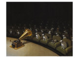 His Master's Voice Affiches par Michael Sowa
