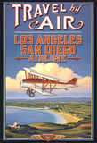 Travel by Air Plakat av Kerne Erickson Travel by Air Plakat av Kerne Erickson