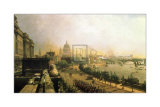 The Embankment from Somerset House Kunstdrucke von John O'connor