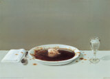 Pig in Soup  Print by Michael Sowa