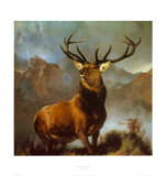 Monarch of the Glen Kunstdrucke von Edwin Henry Landseer