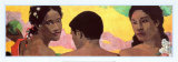 Three Tahitians Poster af Paul Gauguin Three Tahitians Poster af Paul Gauguin