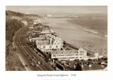 Along the Pacific Coast Highway I, California, 1950 Plakat