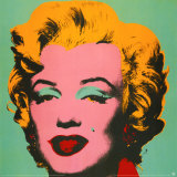 Marilyn Monroe, Green Plakat af Andy Warhol Marilyn Monroe, Green Plakat af Andy Warhol