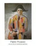 Harlequin with Folded Hands, c.1923 Prints by Pablo Picasso