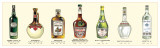 Seven Bottles II Posters