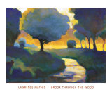 Brook through the Wood Prints by Lawrence Mathis