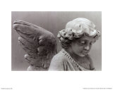 Sad Little Angel Prints by Lilo Raymond