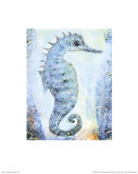 Seahorse Art by Silvana Crefcoeur
