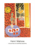 Intérieur rouge, 1947 Affiche par Henri Matisse