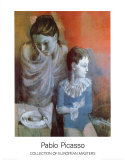 Artisten, 1905 Print van Pablo Picasso Artisten, 1905 Print van Pablo Picasso