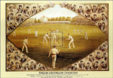English and Australian Cricketers Prints by I. Weedon