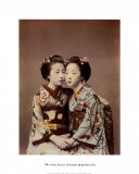 Deux femmes Poster par Shashin 