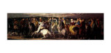 Le pèlerinage de Canterbury, 1806-7 Affiche par Thomas Stothard