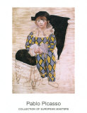 Paul as Harlequin, c.1924 Affiches par Pablo Picasso
