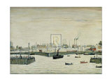 The Harbour Prints by Laurence Stephen Lowry