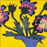 Vase de scabieuses Affiches par Gerry Baptist