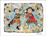 Skating on the Square Posters by Barbara Olsen