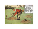 Rules of Golf, Rule XVIII Prints by C. Crombie