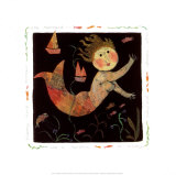 La sirena se escapa de tus manos Pósters por Barbara Olsen La sirena se escapa de tus manos Pósters por Barbara Olsen