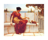 Un temps pour jouer Affiches par John William Godward