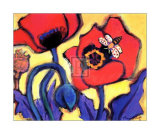 Coquelicots Posters par Gerry Baptist