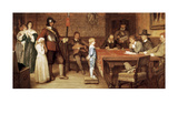 And When Did You Last See Your Father Print by William Frederick Yeames