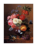 Floral Still Life II Plakater av Arnoldus Bloemers Floral Still Life II Plakater av Arnoldus Bloemers