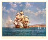 The Smoke of Battle Print by Montague Dawson