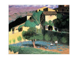 Cagnes Print by Félix Vallotton
