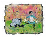 Baa, Baa Art by Barbara Olsen