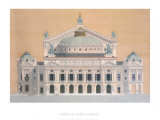 Opéra de Paris Garnier Affiches par Andras Kaldor
