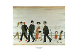 En el paseo marítimo Láminas por Laurence Stephen Lowry En el paseo marítimo Láminas por Laurence Stephen Lowry