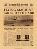 Flying Machine Takes to the Air! Kunstdrucke