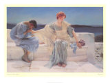 Ask Me No More, 1906 Prints by Sir Lawrence Alma-Tadema
