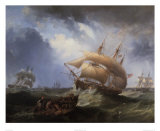 Shipping in the Open Sea Prints by John Wilson Carmichael