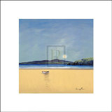 Moonlit Shore Prints by William Cunningham