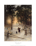 Gathering Winter Fuel Prints by Joseph Farquharson